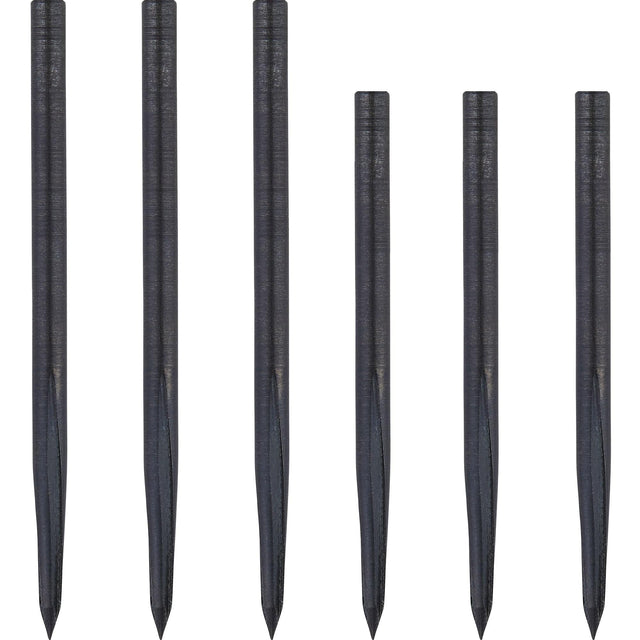 Unicorn Volute Dart Points - Steel Tip - Smooth - Black