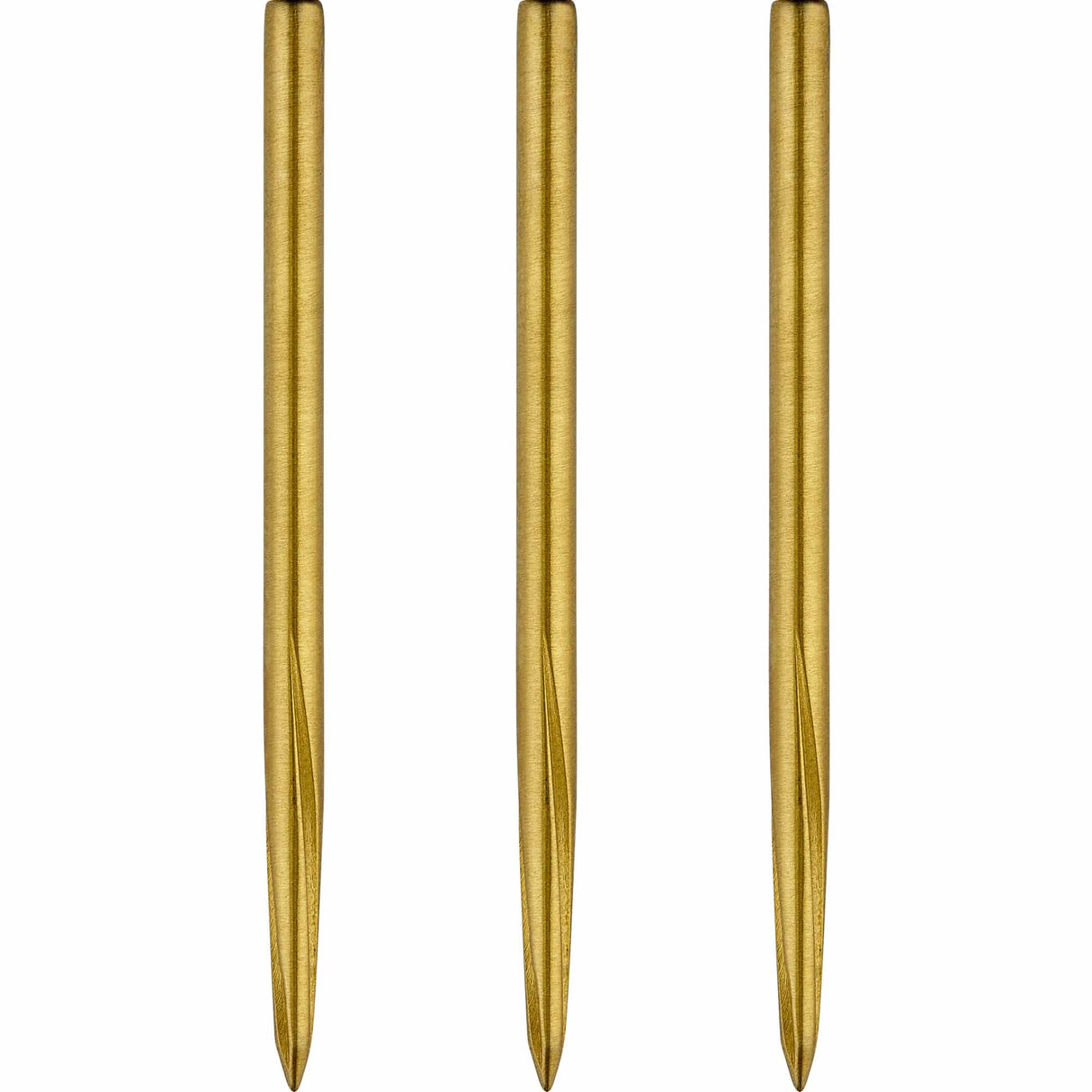 Unicorn Volute Dart Points - Steel Tip - Smooth - Gold 42mm