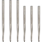 Unicorn Volute Dart Points - Steel Tip - Smooth - Silver