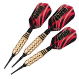 Viper Super Bee Darts - Soft Tip - Alloy - Knurled Rings - Gold 16g