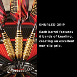 Viper Super Bee Darts - Soft Tip - Alloy - Knurled Rings - Gold 16g