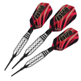 Viper Super Bee Darts - Soft Tip - Nickel Plated - Knurled Rings - Silver 16g