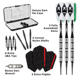 Viper Element Darts - Soft Tip - 90% - inc Extras - E2 - Twin Shark - Black Ring 18g