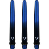 Viper Viperlock Aluminium Dart Shafts - inc O-Rings and Locking Pin - Black & Blue Tweenie