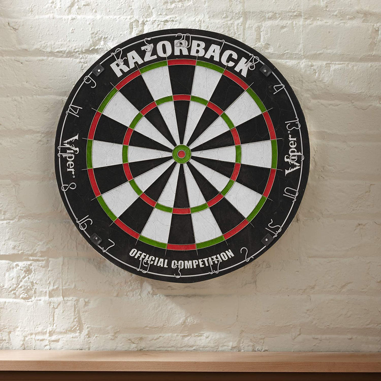 *Viper Razorback Professional Dartboard - Ultra Thin Spider - RazorBack