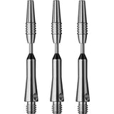 Viper Shockwave Dart Shafts - Rotating Top - Tweenie Silver