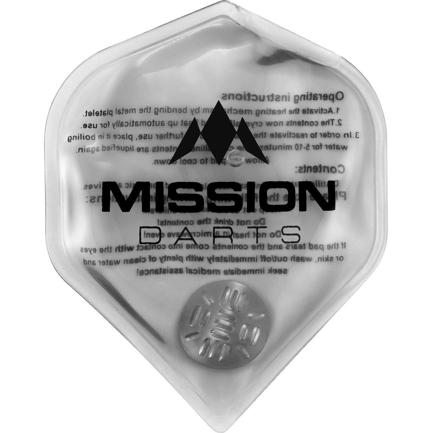 Mission Flux - Luxury Hand Warmer - Reusable Clear