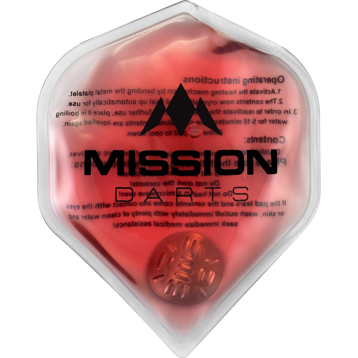 Mission Flux - Luxury Hand Warmer - Reusable Red