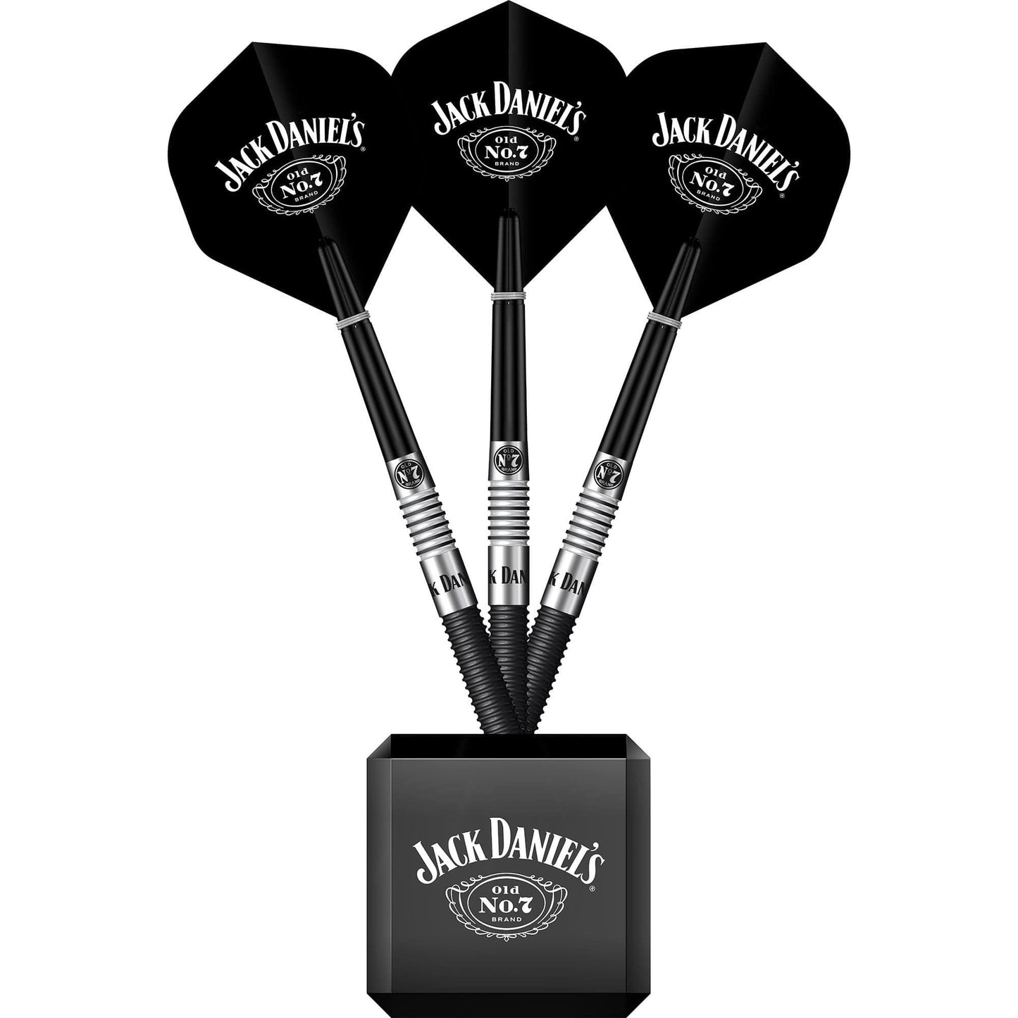 Jack Daniels - Dart Display Cube - Holds 3 Darts - Acrylic Stand - Black