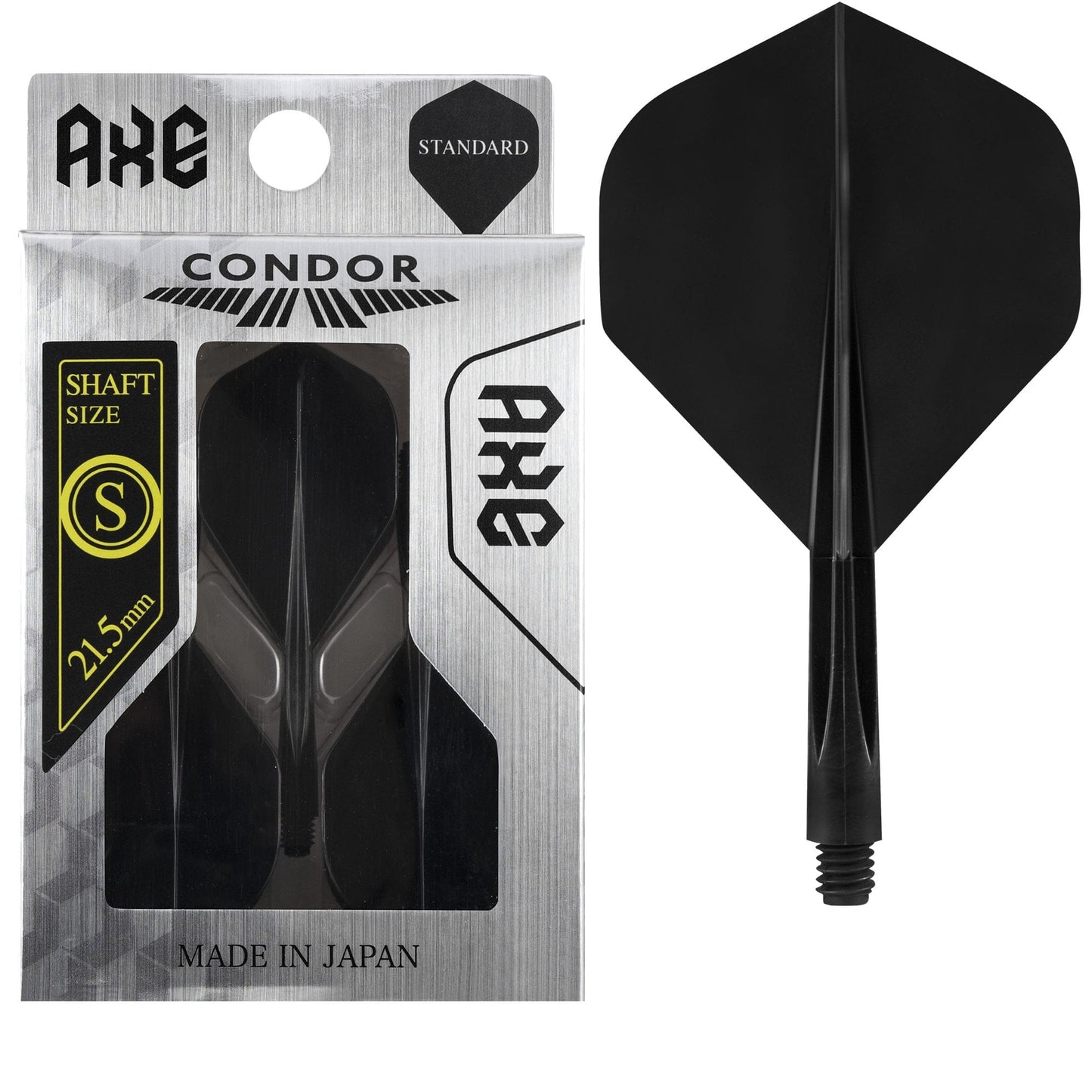 Condor AXE Dart Flights - Standard - Black Short