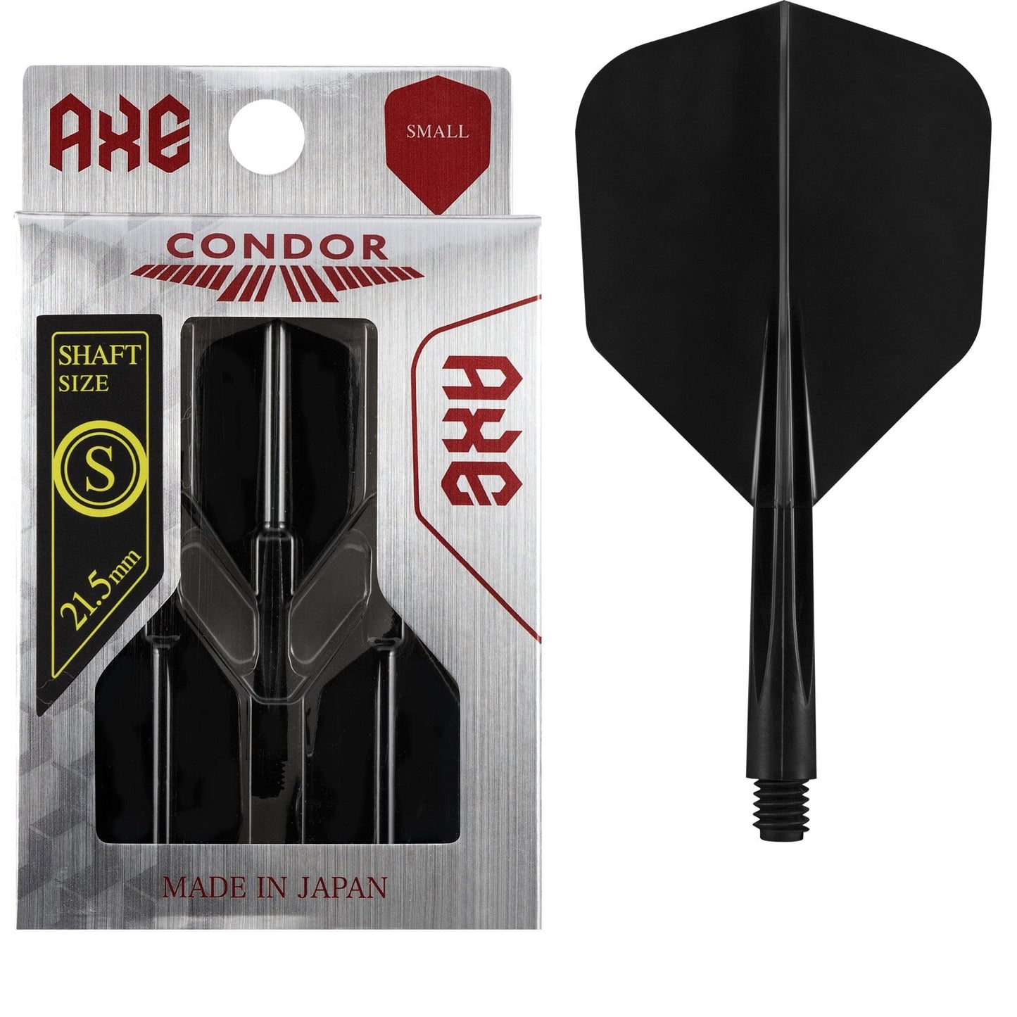 Condor AXE Dart Flights - Small - Black Short