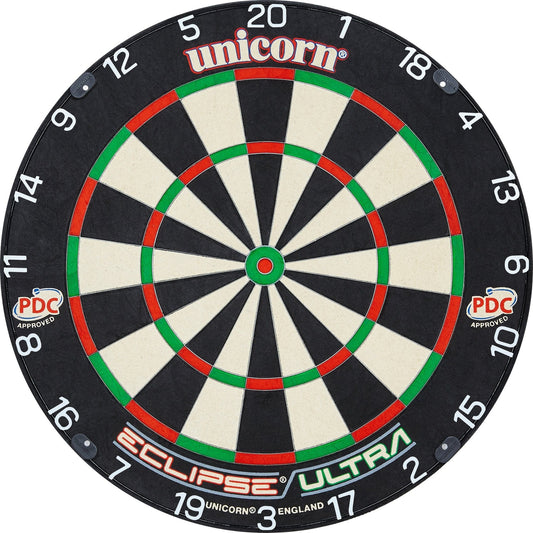 Unicorn Eclipse Ultra Dartboard - with UniLock - PDC - Ultra