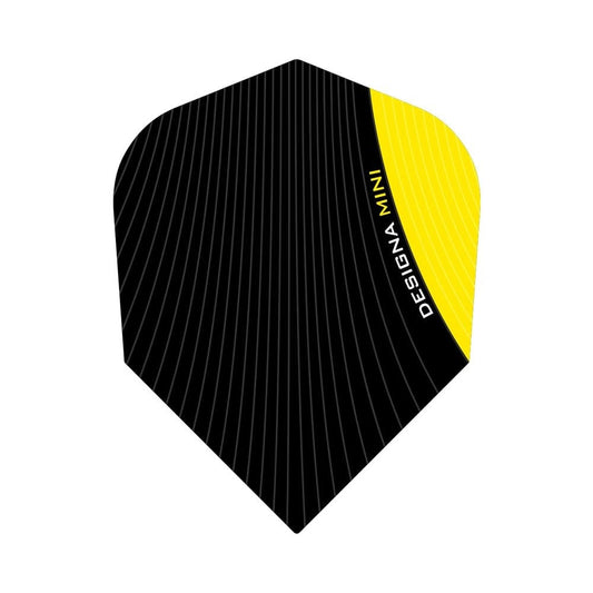 *Designa Infusion Dart Flights - 100 Micron - Mini Yellow