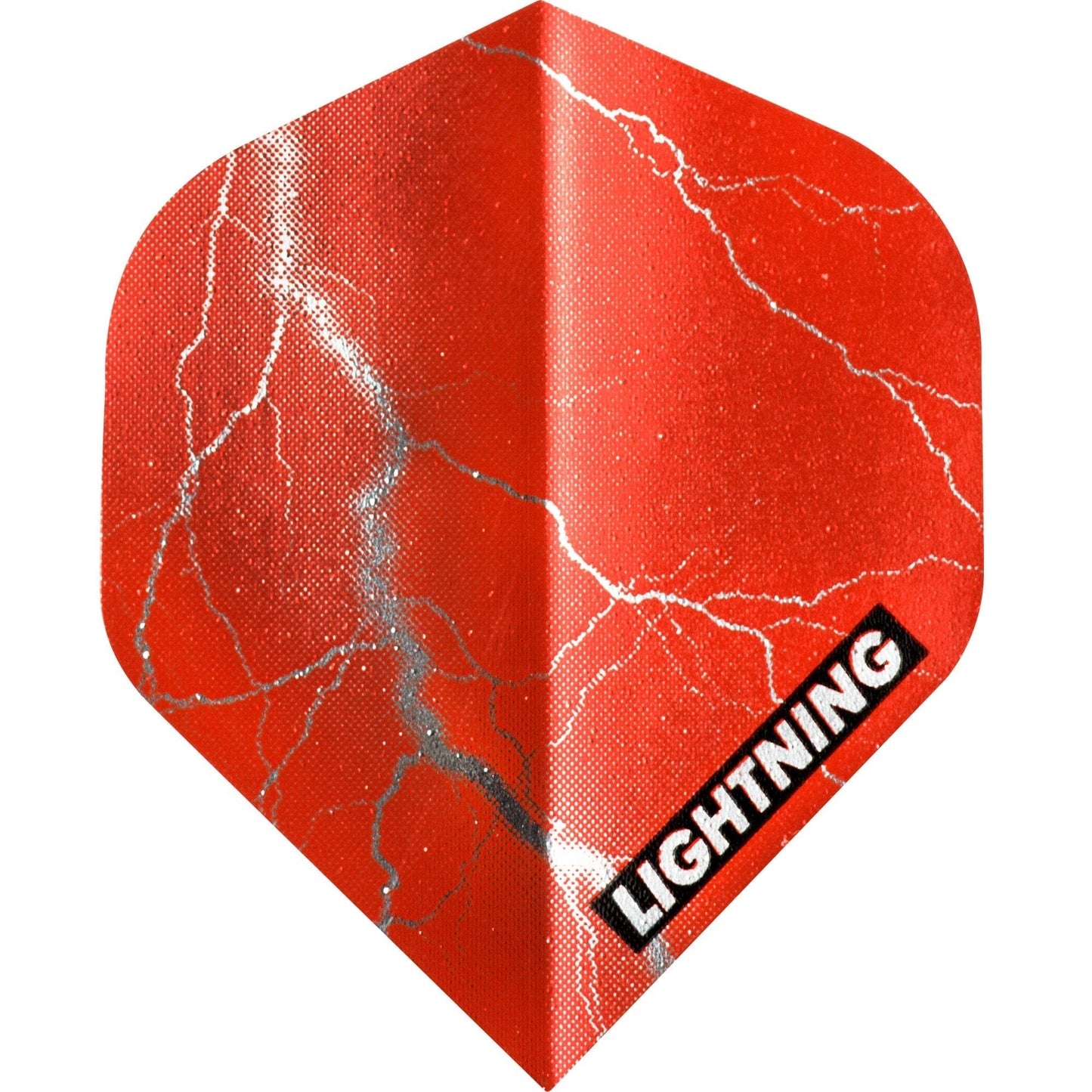 *McKicks Lightning Dart Flights - Metallic - Std Red