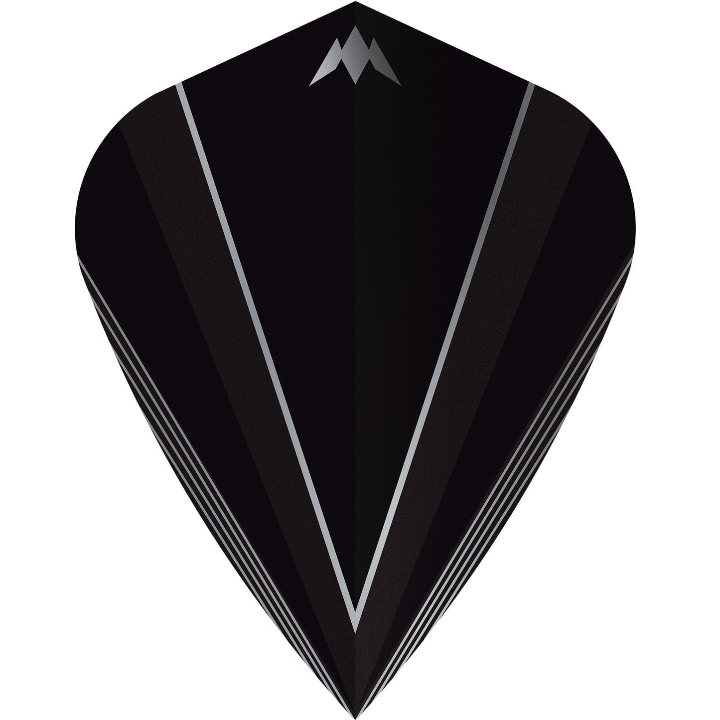 Mission Shades Dart Flights - 100 Micron - Kite Black