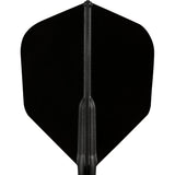 Cosmo Darts - Fit Flight - Set of 6 - Shape Dark Black