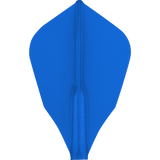 *Cosmo Darts - Fit Flight - Set of 3 - W Shape Dark Blue