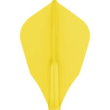 *Cosmo Darts - Fit Flight - Set of 3 - W Shape Yellow