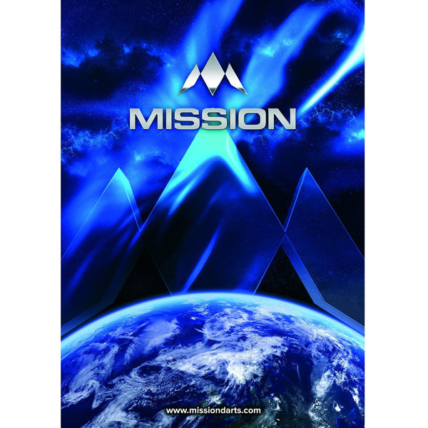 *Mission Darts - Poster - A3 - 420mm x 297mm - Earth