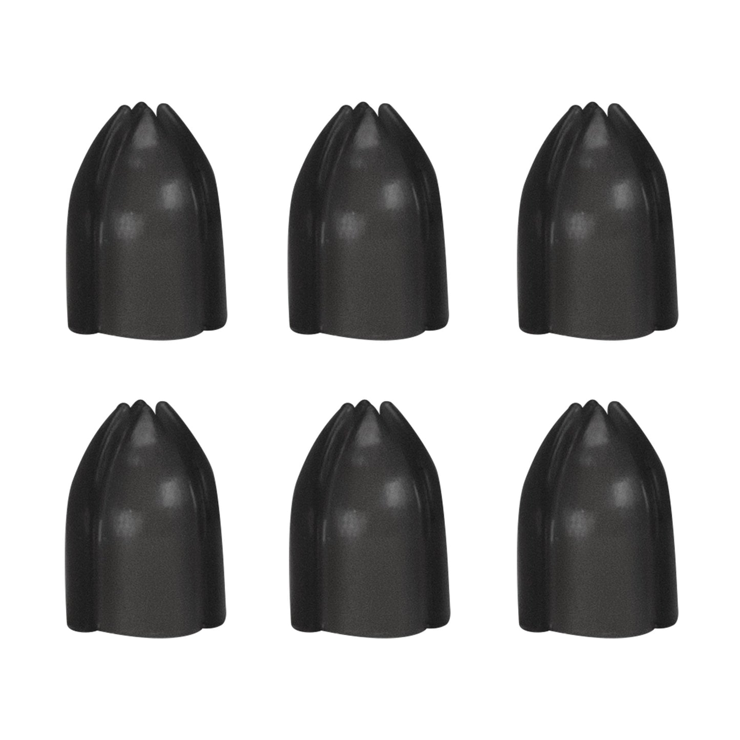 L-Style - Shell Lock Rings - for use with regular flights Black