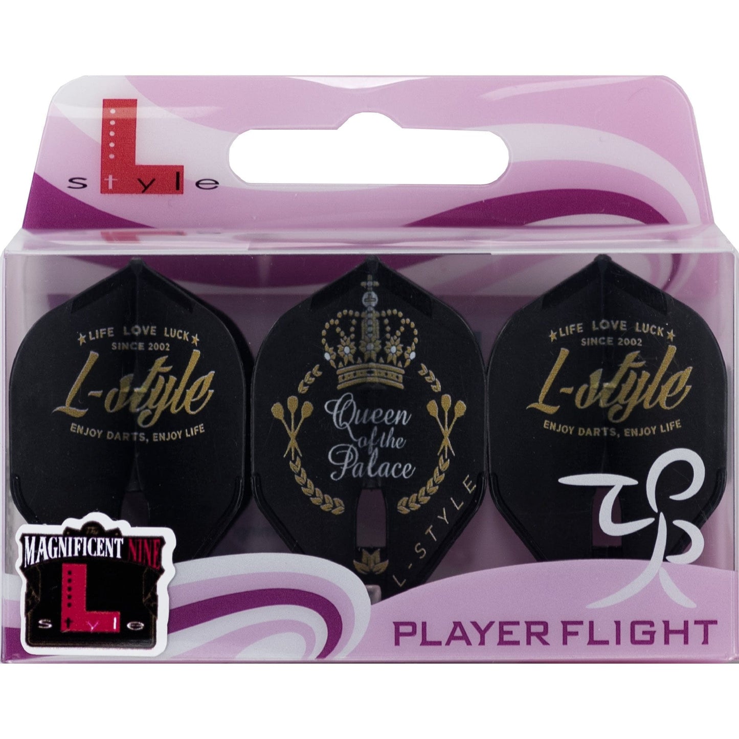 L-Style - L-Flight Pro - Champagne Ring - L1 - Fallon Sherrock V3 - Vintage - Black & Gold