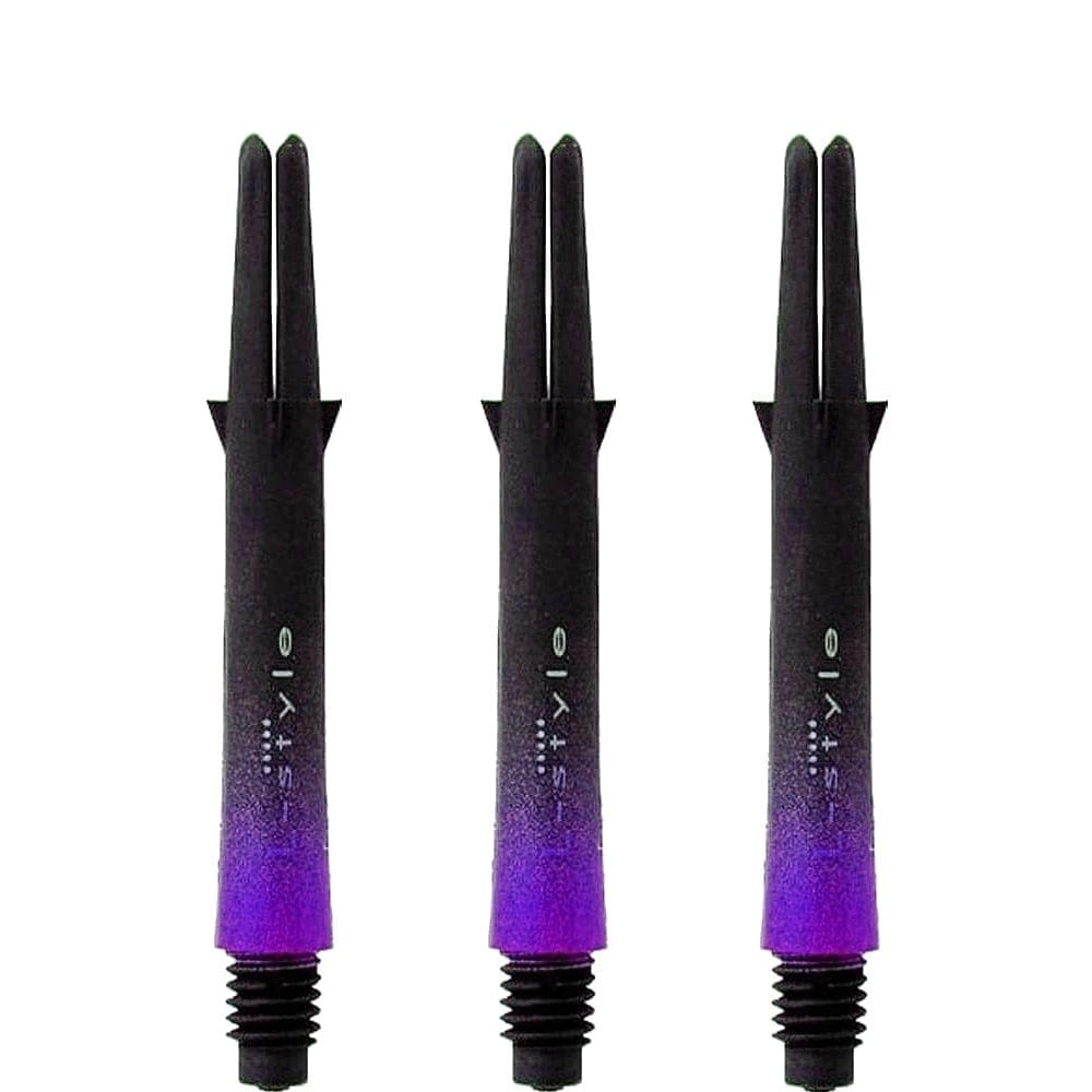 L-Style - L Shafts - Carbon Two Tone - Black and Purple - Short L Style 260 40mm Tweenie