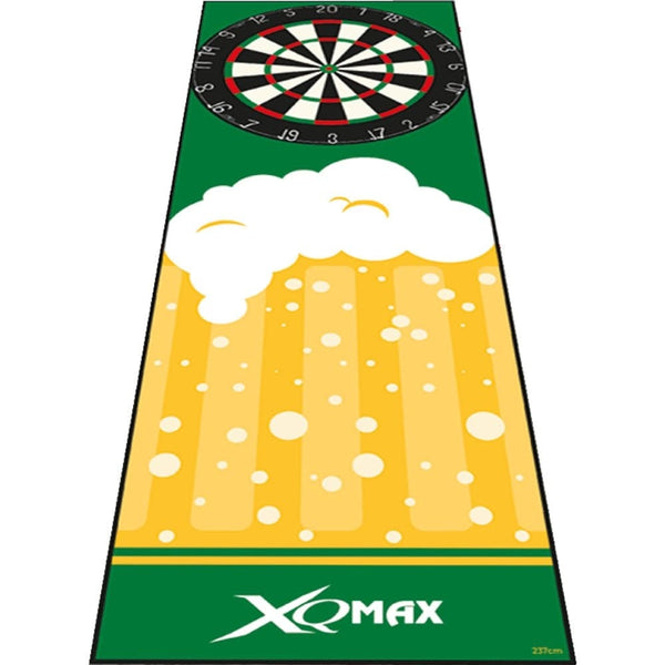 XQMax - Carpet Darts Mat - 237cm x 80cm - Beer Design