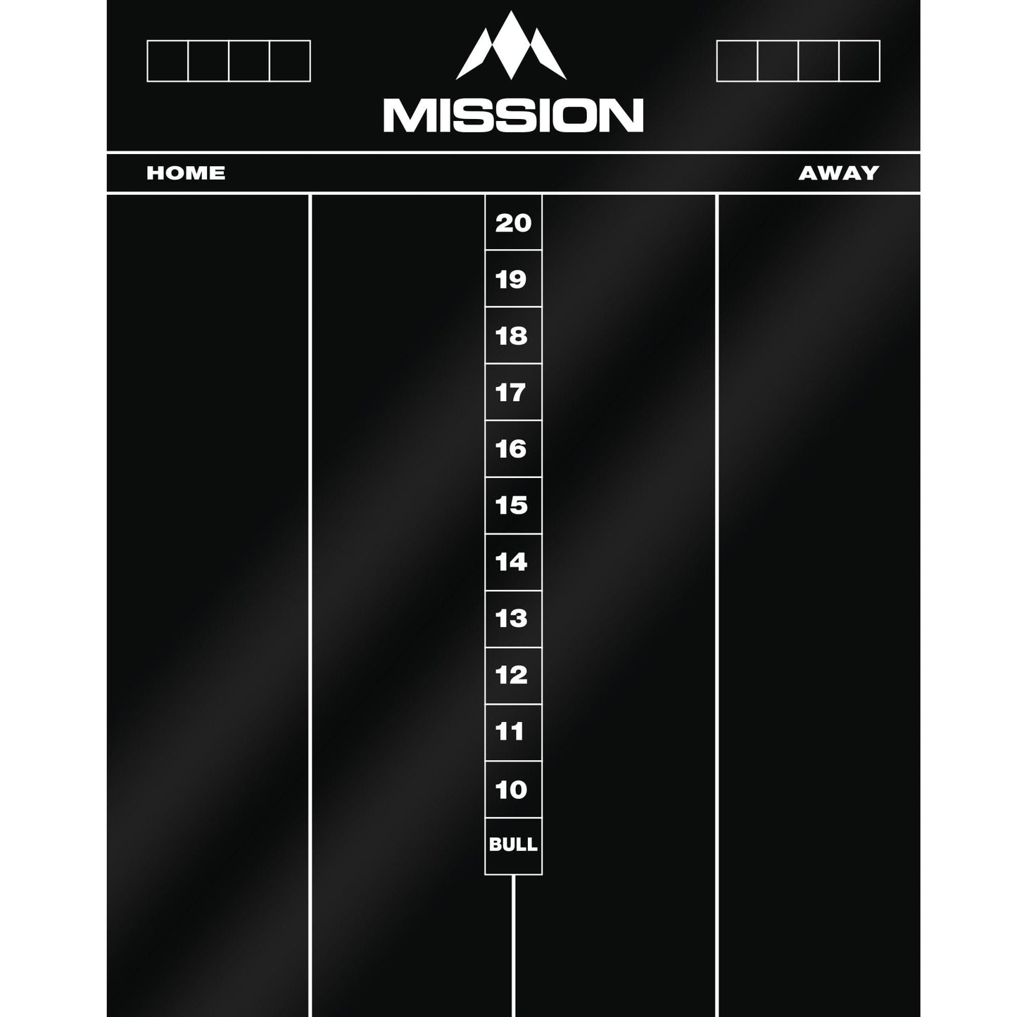 Mission Marker Boards - Drywipe Scoreboard - Blackboard - Cricket