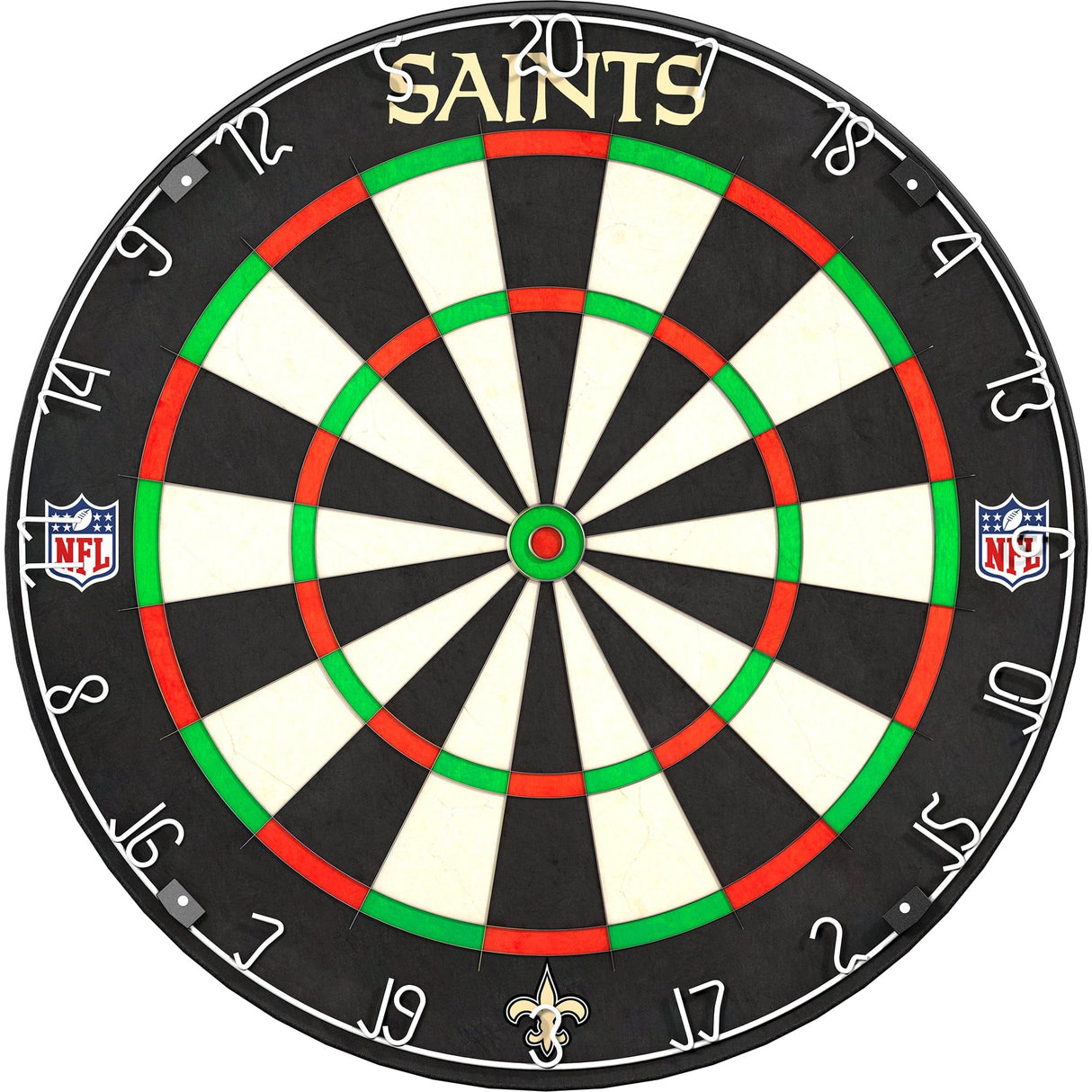 NFL - Professional Dartboard - Official Licensed - New Orleans Saints