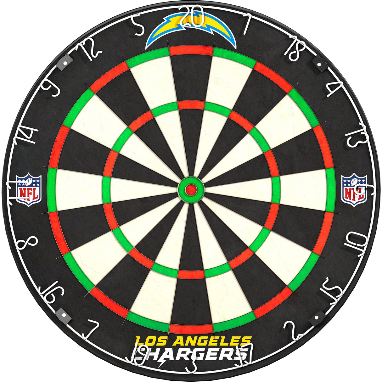 NFL - Professional Dartboard - Official Licensed - Los Angeles Chargers