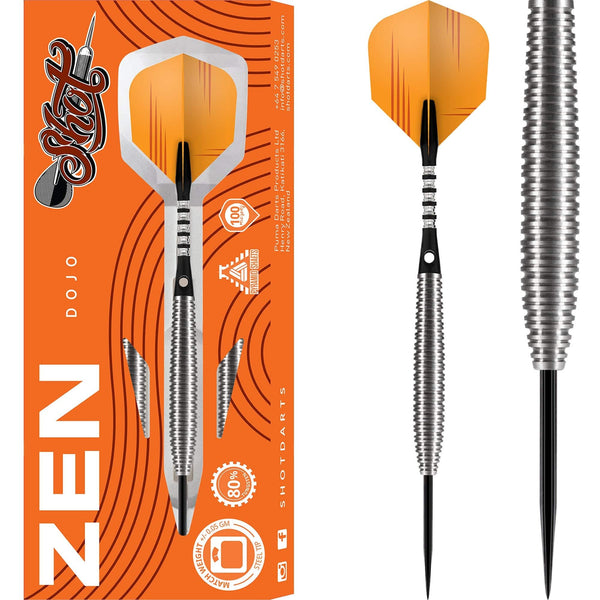 Shot Zen Series - Steel Tip Tungsten Darts - Dojo