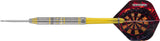 Cuesoul - Steel Tip Tungsten Darts - Challenge - Multi Ring - Tapered - Yellow