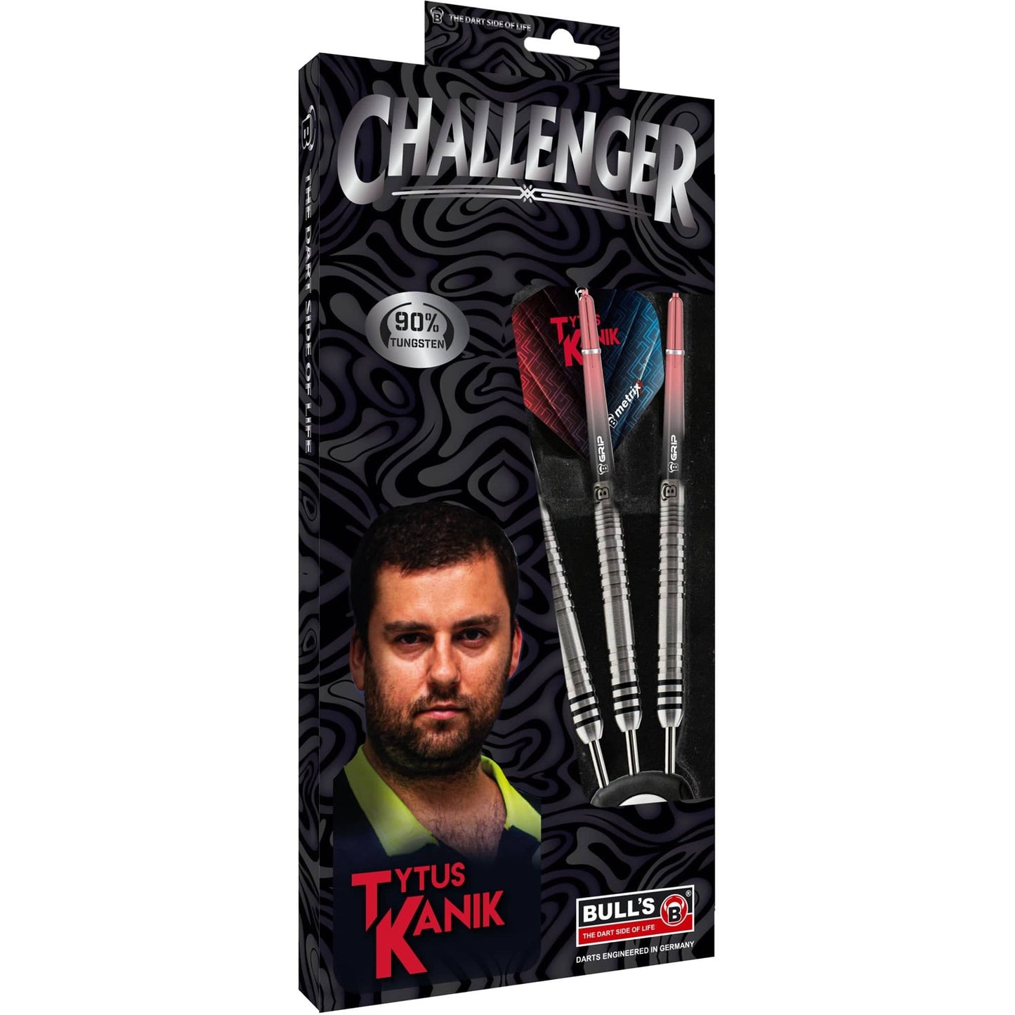 BULL'S Challenger Darts - Steel Tip - Tytus Kanik - 22g 22g
