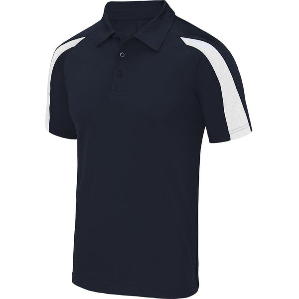 Dart Shirts - Polo Shirt - Just Cool Contrast - Navy with White