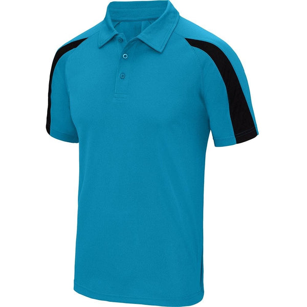 Dart Shirts - Polo Shirt - Just Cool Contrast - Sapphire Blue