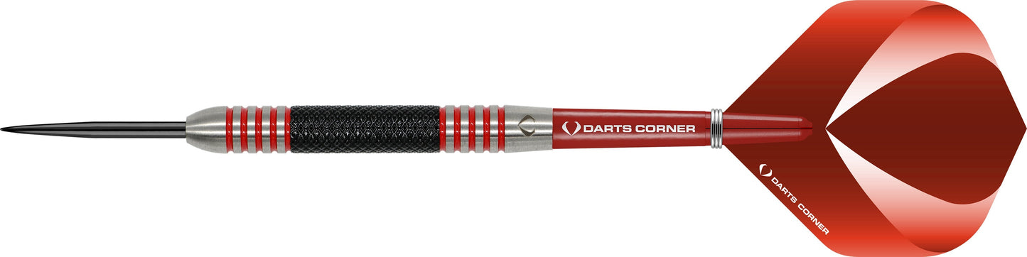 Darts Corner Firescar Darts - Steel Tip - M1 - Red Ring