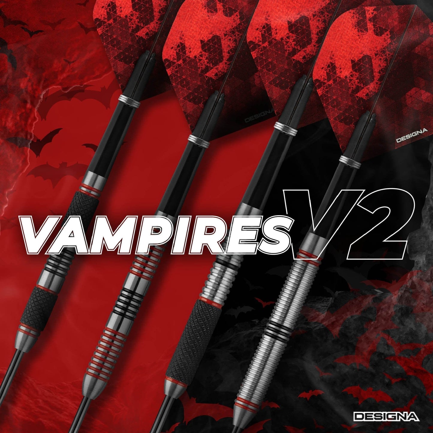 Designa Vampires V2 Darts - Steel Tip - M1