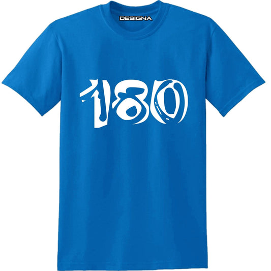 T Shirt - Humour Dart T-Shirt - Blue - 180