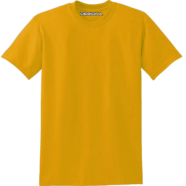 *Designa - T Shirt - Heavyweight - Cotton - Gold