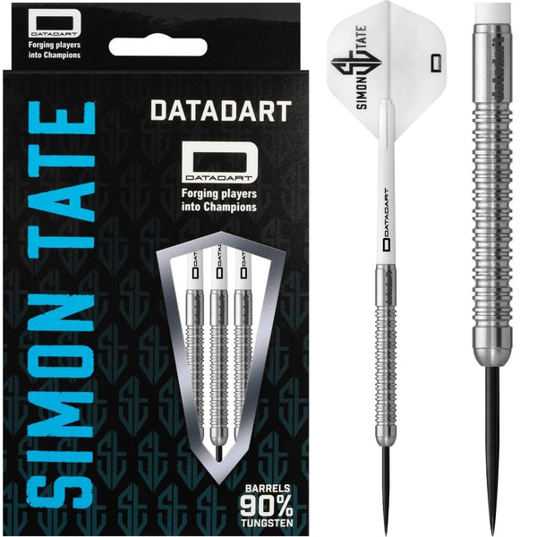 Datadart Simon Tate Darts - Steel Tip - Ringed