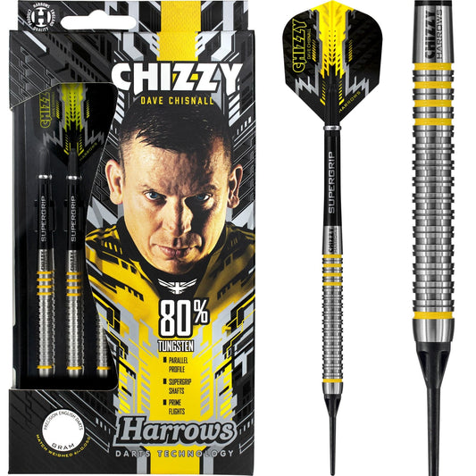 Harrows Dave Chisnall Darts - Soft Tip - Chizzy 80 18g