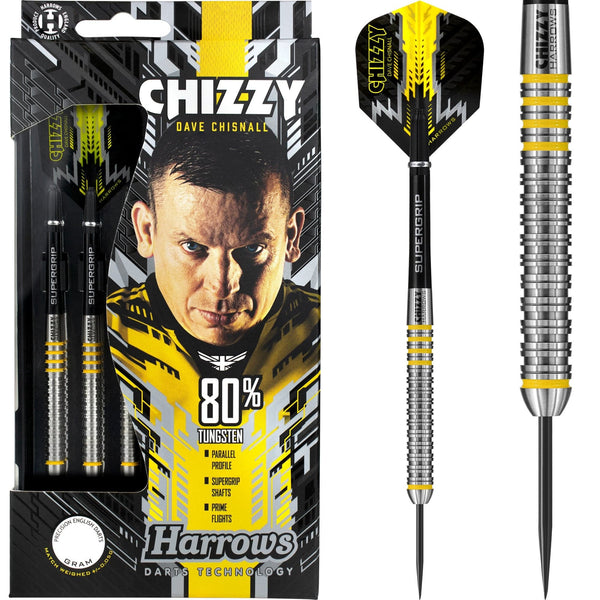 Harrows Dave Chisnall Darts - Steel Tip - Chizzy 80