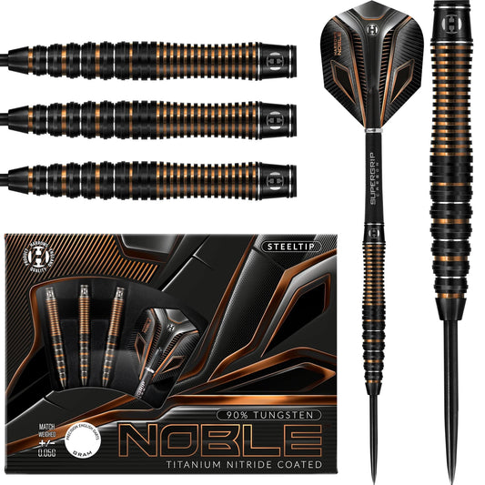 Harrows Noble Darts - Steel Tip - Rich Gold 21g