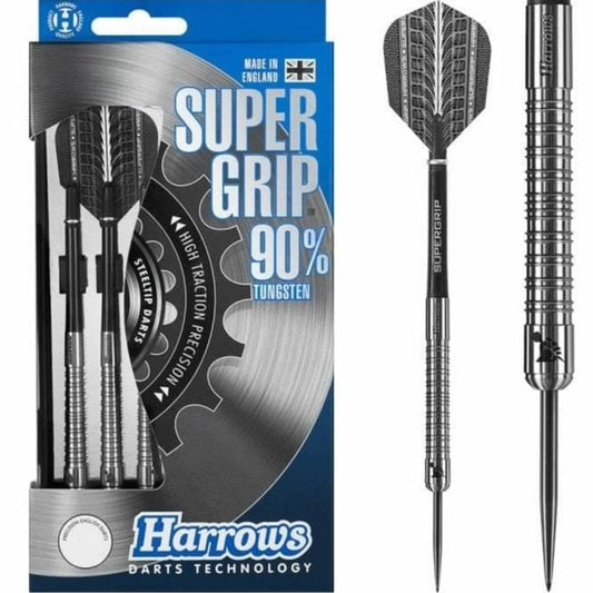 Harrows Supergrip Darts - Steel Tip - Made in England 21gPERS