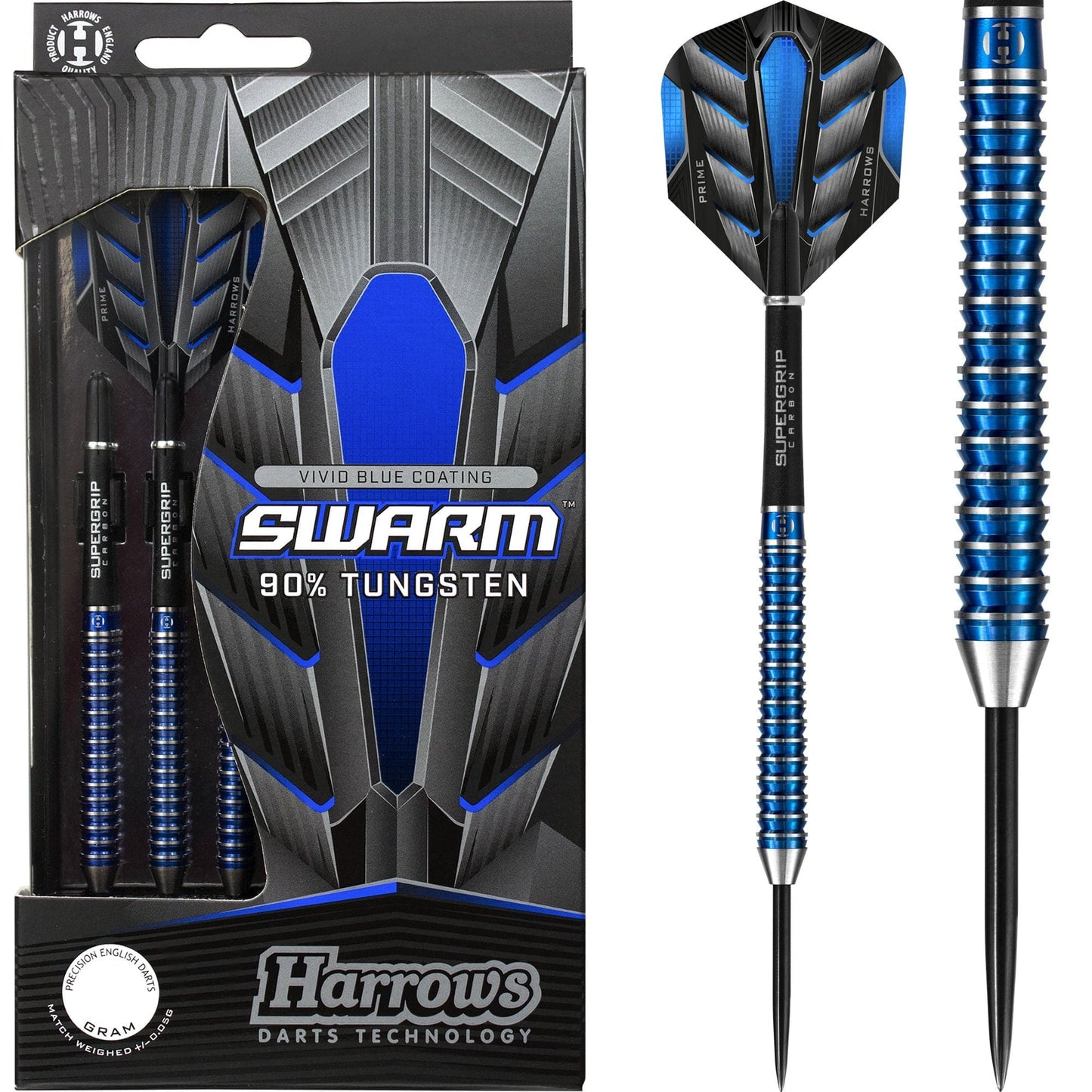 Harrows Swarm Darts - Steel Tip - Ringed 21g