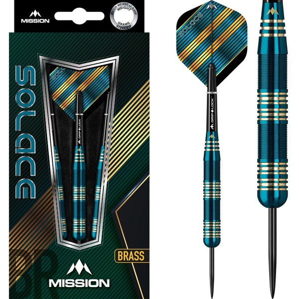 *Mission Solace Darts - Steel Tip Brass - M2 - Dark Green