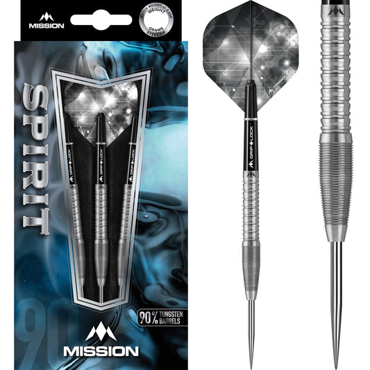 Mission Spirit Darts - Steel Tip - M6 - Front Razor Grip 21g