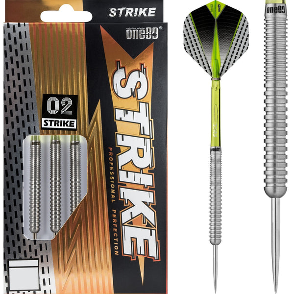 One80 Strike Darts - Steel Tip - S2 - Ringed