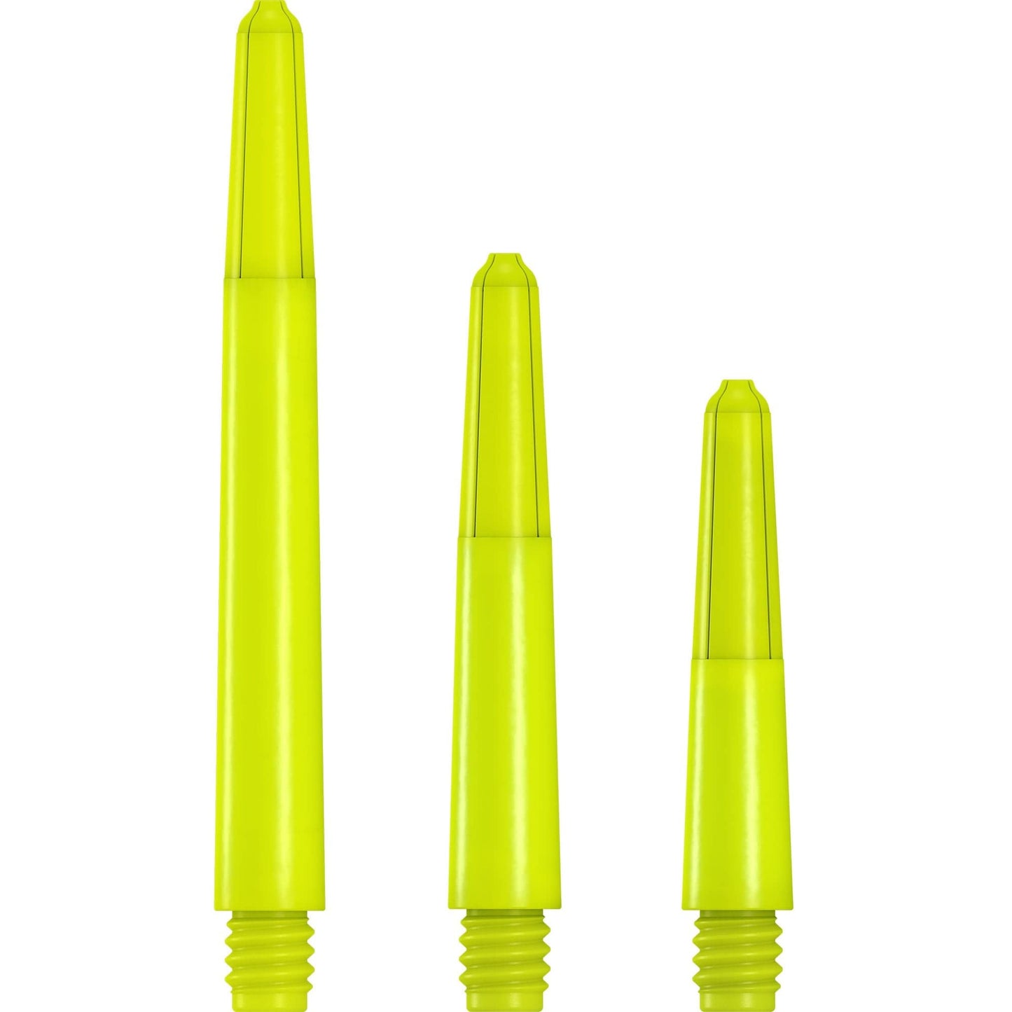 Designa Nylon Shafts - Durable Dart Stems - Neon Yellow