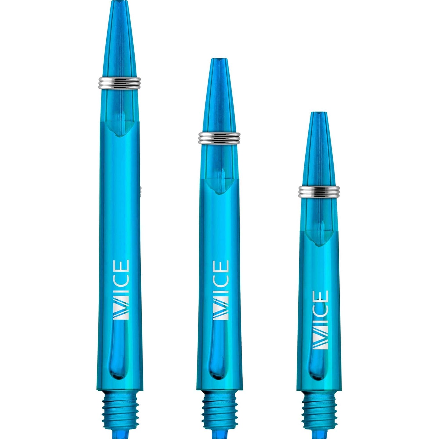 One80 Vice Shafts - Stems with Springs - Sky Blue